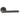M Marcus - Manital - Vortex Door Handles on Rose - Pair; #finish_anthracite