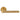 M Marcus - Manital - Vortex Door Handles on Rose - Pair; #finish_satin-brass