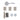 Deanta - Deanta - Veritas Complete Door Pack - Bathroom Door - 3" Hinges; #finish_polished-chrome