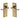 M Marcus - Heritage Brass - Edwardian Door Handles - Latch - Pair; #finish_antique-brass