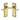 M Marcus - Heritage Brass - Edwardian Door Handles - Latch - Pair; #finish_polished-brass