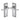 M Marcus - Heritage Brass - Edwardian Door Handles - Euro Lock - Pair; #finish_polished-chrome