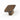M Marcus - M.Marcus Architectural Hardware - Wooden Cabinet Knob Square Quattro - 16mm; #finish_walnut