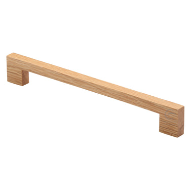 M Marcus - M.Marcus Architectural Hardware - Wooden Metro Cabinet Pull Handle - 224mm; #finish_oak