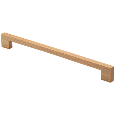 M Marcus - M.Marcus Architectural Hardware - Wooden Metro Cabinet Pull Handle - 288mm; #finish_oak