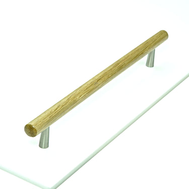 M Marcus - M.Marcus Architectural Hardware - T-Bar Tilaa Cabinet Pull Handle - 224mm; #finish_oak