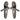 M Marcus - Heritage Brass - Waldorf Door Handles - Euro Lock - Pair; #finish_matt-bronze