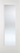 LPD Doors - White Eindhoven Internal Door with large bevelled glazed panel framed by decorative beading.; #finish_primed-white