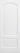 LPD Doors - White Kent Internal Door with curved top edge and two raised panels.; #finish_primed-white
