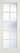 LPD Doors - Internal door with ten clear glazed panels framed in white composite.; #finish_primed-white-composite