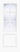 LPD Doors - Berlin Internal Door with six clear glazed panels and large panel in white composite finish.; #finish_pre-finished-white-composite