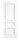 LPD Doors - White Toledo Internal Door with three panels and raised mouldings.; #finish_primed-white