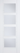 LPD Doors - Vancouver Internal Door with four clear glazed panels and decorative grooves in primed white.; #finish_primed-white