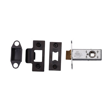 M Marcus - York Security - York Architectural Tubular Latch - 2 1/2"; #finish_matt-black