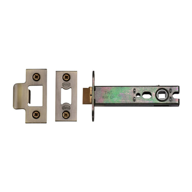 M Marcus - York Security - Architectural Tubular Latch - 4"; #finish_antique-brass