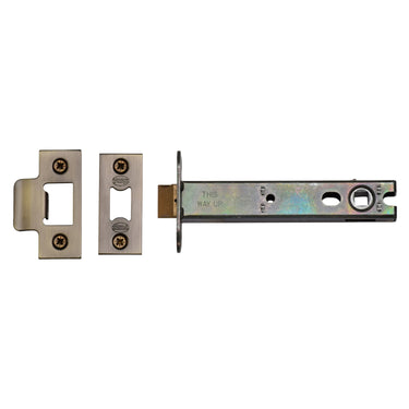 M Marcus - York Security - Architectural Tubular Latch - 5"; #finish_antique-brass