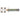 M Marcus - M.Marcus Architectural Hardware - Tubular Dead Bolt - 5"; #finish_satin-chrome-and-nickel-finish