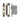 M Marcus - York Security - Bathroom Lock - 2 1/2"; #finish_antique-brass