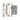 M Marcus - York Security - Bathroom Lock - 2 1/2"; #finish_satin-chrome-and-nickel-finish