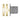 M Marcus - York Security - 3" Deadlock 3 Lever; #finish_polished-brass
