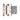 M Marcus - York Security - 3 Lever Sash Lock - 3"; #finish_antique-brass