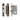 M Marcus - York Security - Euro Profile Sash Lock - 2 1/2"; #finish_matt-bronze