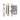 M Marcus - York Security - Euro Profile Sash Lock - 2 1/2"; #finish_satin-chrome-and-nickel-finish