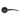 M Marcus - Serozzetta - Olivier Door Handles on Rose - Pair; #finish_matt-black