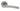 M Marcus - Serozzetta - Carolina Door Handles on Rose - Pair; #finish_satin-chrome