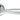M Marcus - Serozzetta - Shark Door Handles on Rose - Pair; #finish_polished-chrome