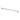 Alexander & Wilks - Alexander and Wilks - Crispin Reeded Cupboard Handle - Bar - 448mm CTC; #finish_satin-nickel