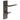 Frelan Hardware - Burlington Mayfair Door Handles - DIN Standard - Pair - Bathroom Option 3; #finish_dark-bronze