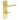 Frelan Hardware - Burlington Mayfair Door Handles - DIN Standard - Pair - Bathroom Option 3; #finish_satin-brass