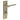 Frelan Hardware - Burlington Fitzrovia Door Handles - DIN Standard - Pair - Bathroom Option 1; #finish_antique-brass