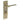 Frelan Hardware - Burlington Fitzrovia Door Handles - DIN Standard - Pair - Bathroom Option 2; #finish_antique-brass