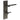 Frelan Hardware - Burlington Fitzrovia Door Handles - DIN Standard - Pair - Bathroom Option 3; #finish_dark-bronze