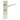 Frelan Hardware - Burlington Fitzrovia Door Handles - Pair - Bathroom Option 1; #finish_polished-nickel