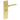 Frelan Hardware - Burlington Fitzrovia Door Handles - Pair - Bathroom Option 1; #finish_satin-brass
