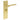 Frelan Hardware - Burlington Fitzrovia Door Handles - Pair - Bathroom Option 2; #finish_satin-brass