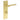 Frelan Hardware - Burlington Fitzrovia Door Handles - DIN Standard - Pair - Bathroom Option 1; #finish_satin-brass
