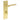 Frelan Hardware - Burlington Fitzrovia Door Handles - DIN Standard - Pair - Bathroom Option 2; #finish_satin-brass
