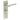 Frelan Hardware - Burlington Fitzrovia Door Handles - Pair - Bathroom Option 1; #finish_satin-nickel