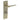 Frelan Hardware - Burlington Knightsbridge Door Handles - DIN Standard - Pair - Bathroom Option 1; #finish_antique-brass