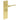 Frelan Hardware - Burlington Knightsbridge Door Handles - Pair - Bathroom Option 1; #finish_satin-brass