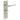 Frelan Hardware - Burlington Knightsbridge Door Handles - Pair - Bathroom Option 1; #finish_satin-nickel
