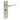 Frelan Hardware - Burlington Knightsbridge Door Handles - Pair - Bathroom Option 2; #finish_satin-nickel