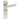 Frelan Hardware - Burlington Kensington Door Handles - Pair - Bathroom Option 1; #finish_polished-nickel