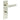 Frelan Hardware - Burlington Kensington Door Handles - DIN Standard - Pair - Bathroom Option 2; #finish_polished-nickel