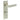 Frelan Hardware - Burlington Kensington Door Handles - DIN Standard - Pair - Bathroom Option 1; #finish_satin-nickel