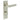 Frelan Hardware - Burlington Kensington Door Handles - DIN Standard - Pair - Bathroom Option 2; #finish_satin-nickel